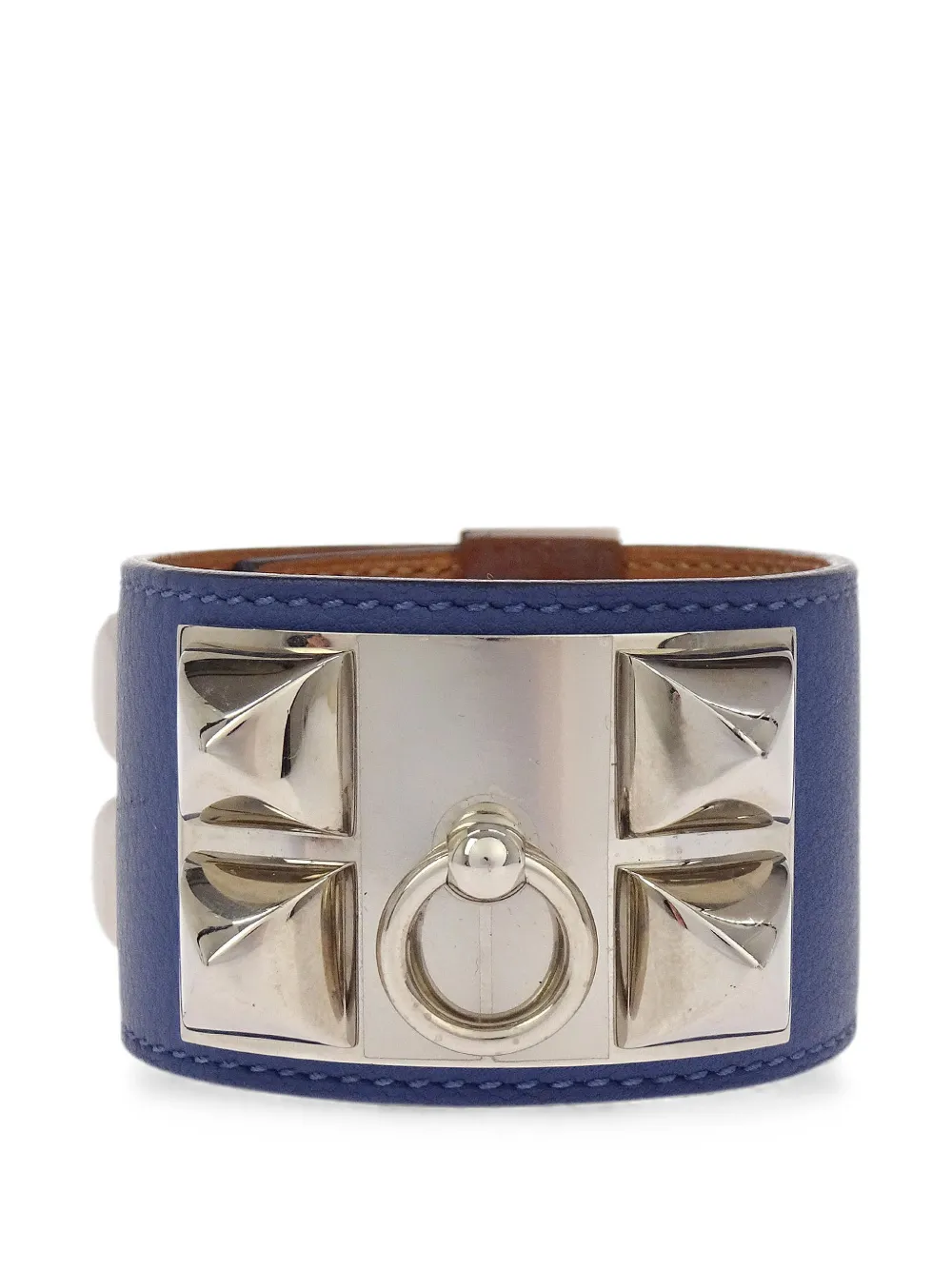 Hermès Pre-Owned 2018 Collier de Chien bangle bracelet - Silber