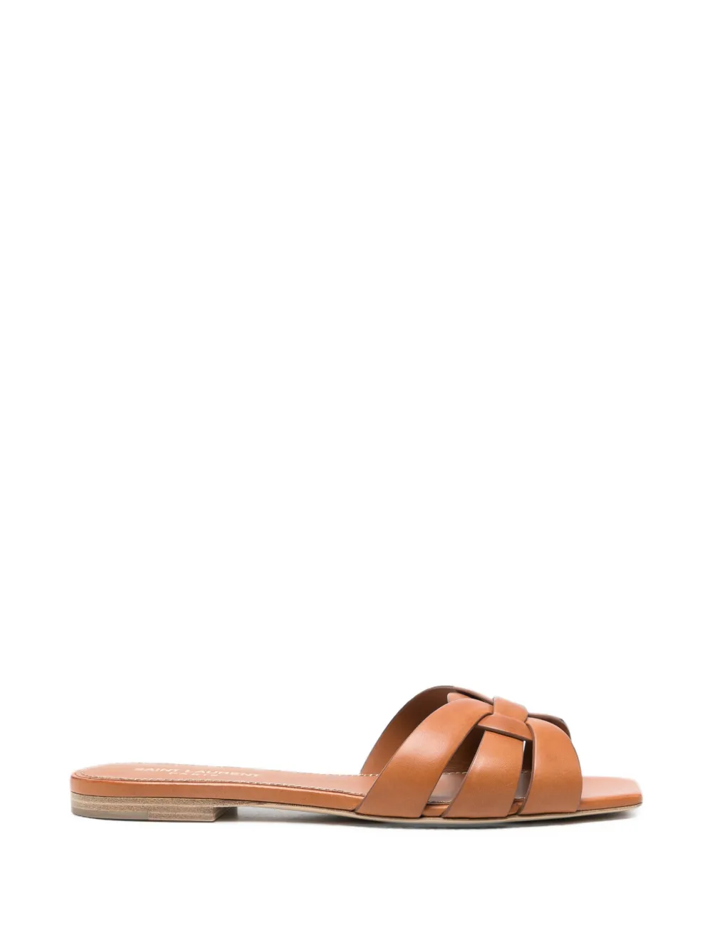 Saint Laurent Tribute Sandalen - Braun