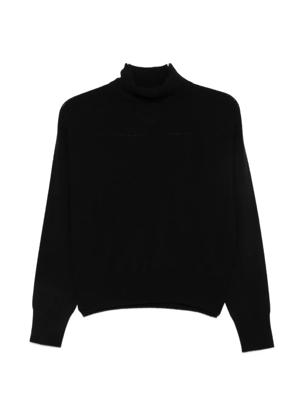 Vanisè Rollkragenpullover aus Kaschmir - Schwarz