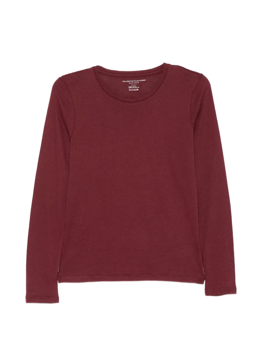 Majestic Filatures long-sleeve cotton-blend T-shirt