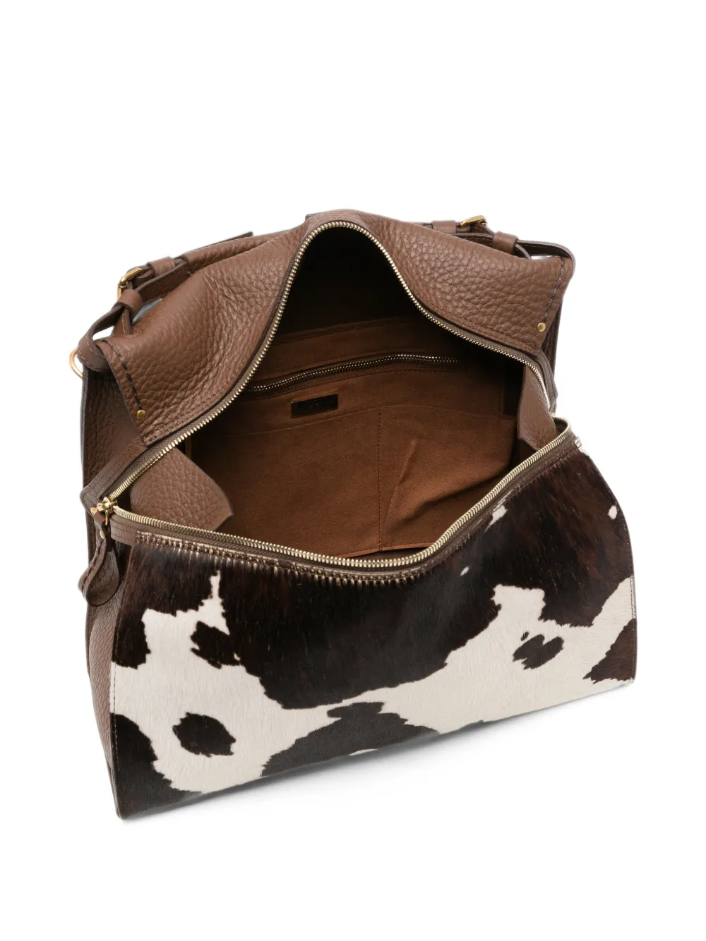 VISONA` Felicita Mucca shopper Bruin