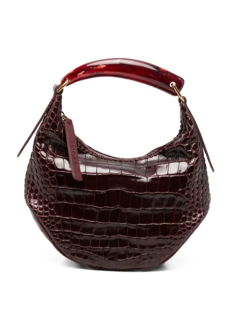 VISONA` cabas Ambra en cuir effet croco