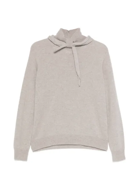 Vanisè tie-neck cashmere sweater