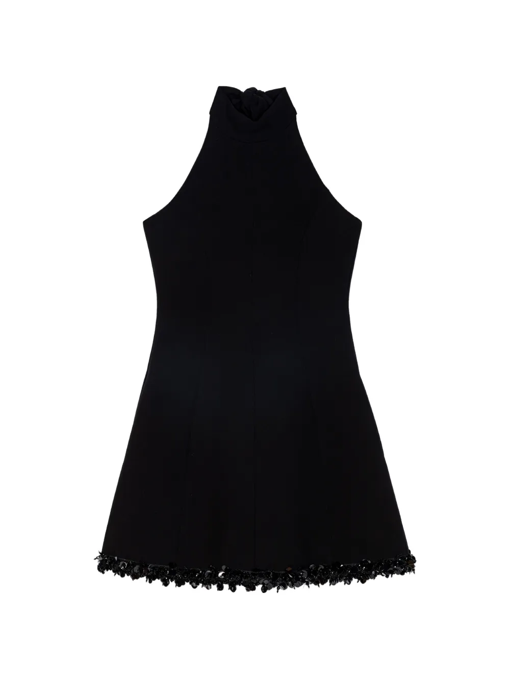 Maje Mini-jurk met pailletten Zwart
