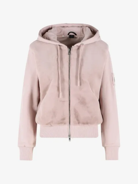 Moose Knuckles Bunny faux-fur hoodie