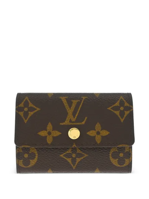 Louis Vuitton Pre-Owned 2010 Porte Monnaie Plat Monogram coin case