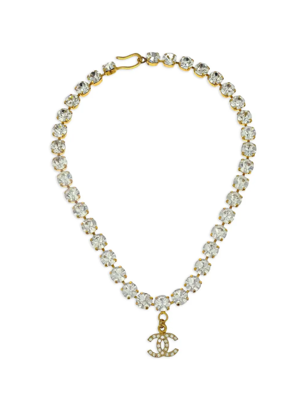 CHANEL Pre-Owned Collana CC 1996 - Oro
