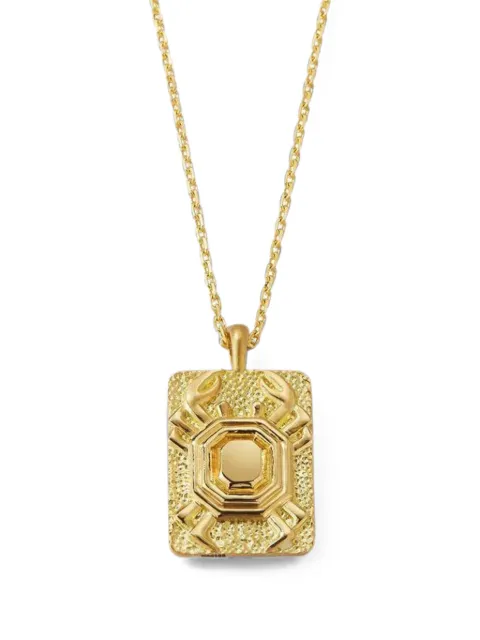 David Webb Cancer zodiac pendant necklace