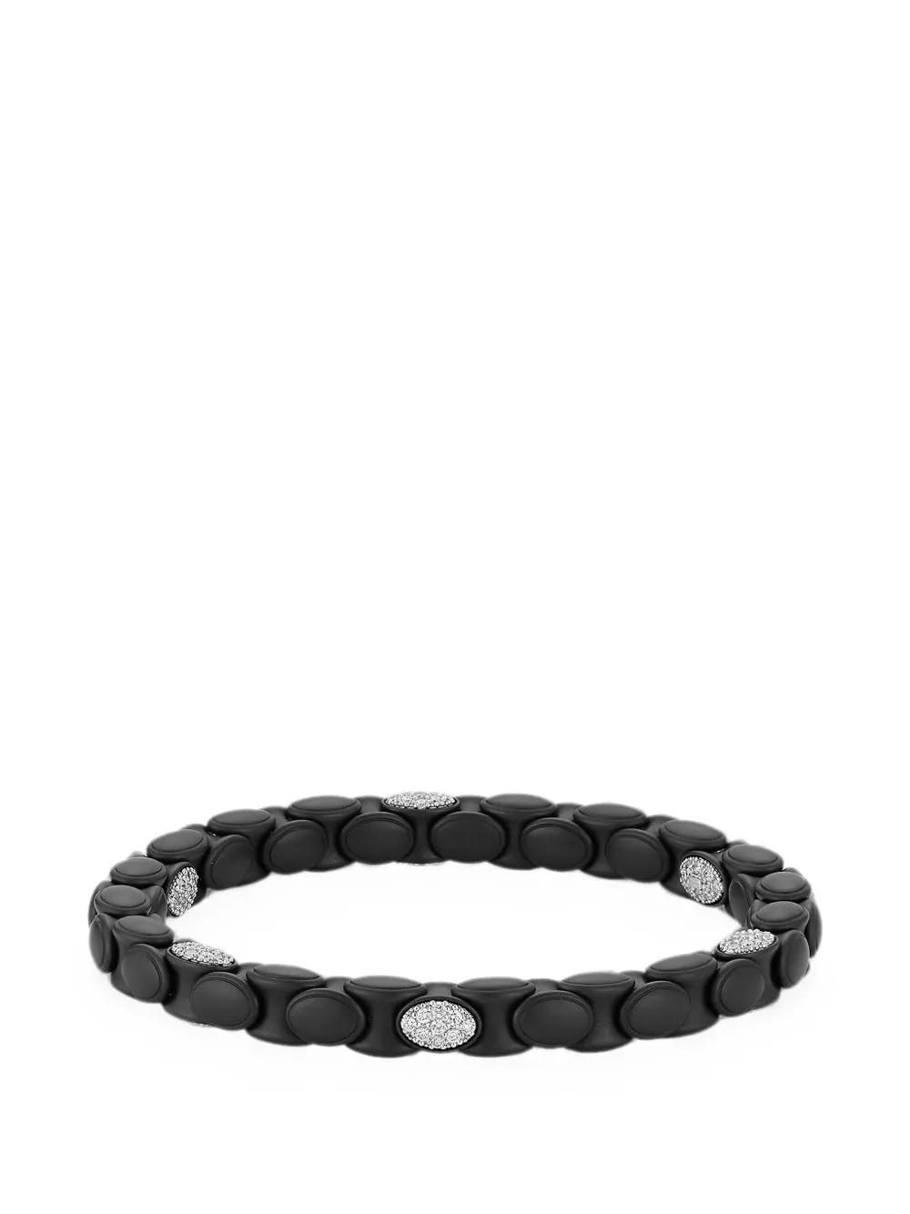 Roberto Demeglio Anaconda diamond bracelet - Nero