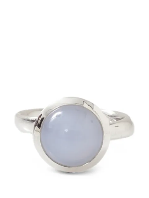 TAMARA COMOLLI chalcedony large bouton ring