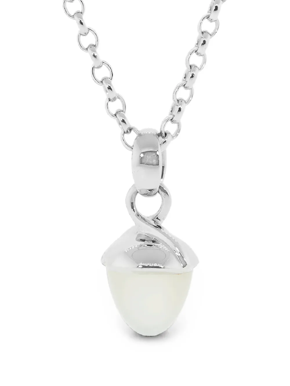 TAMARA COMOLLI Mikado Bouquet moonstone pendant - Silber