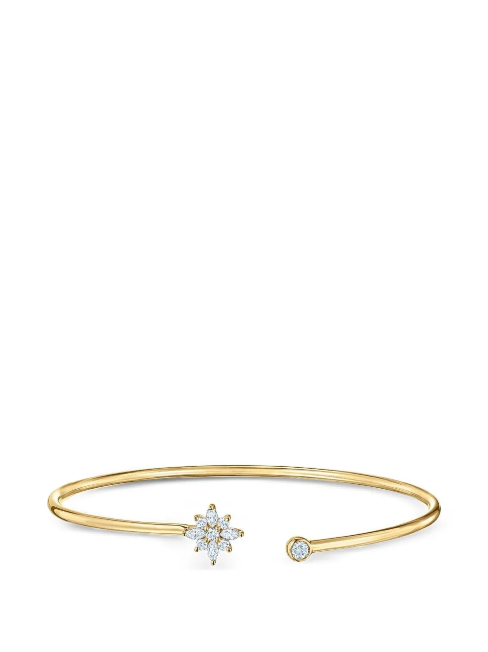 KWIAT diamond star bangle bracelet - Gold