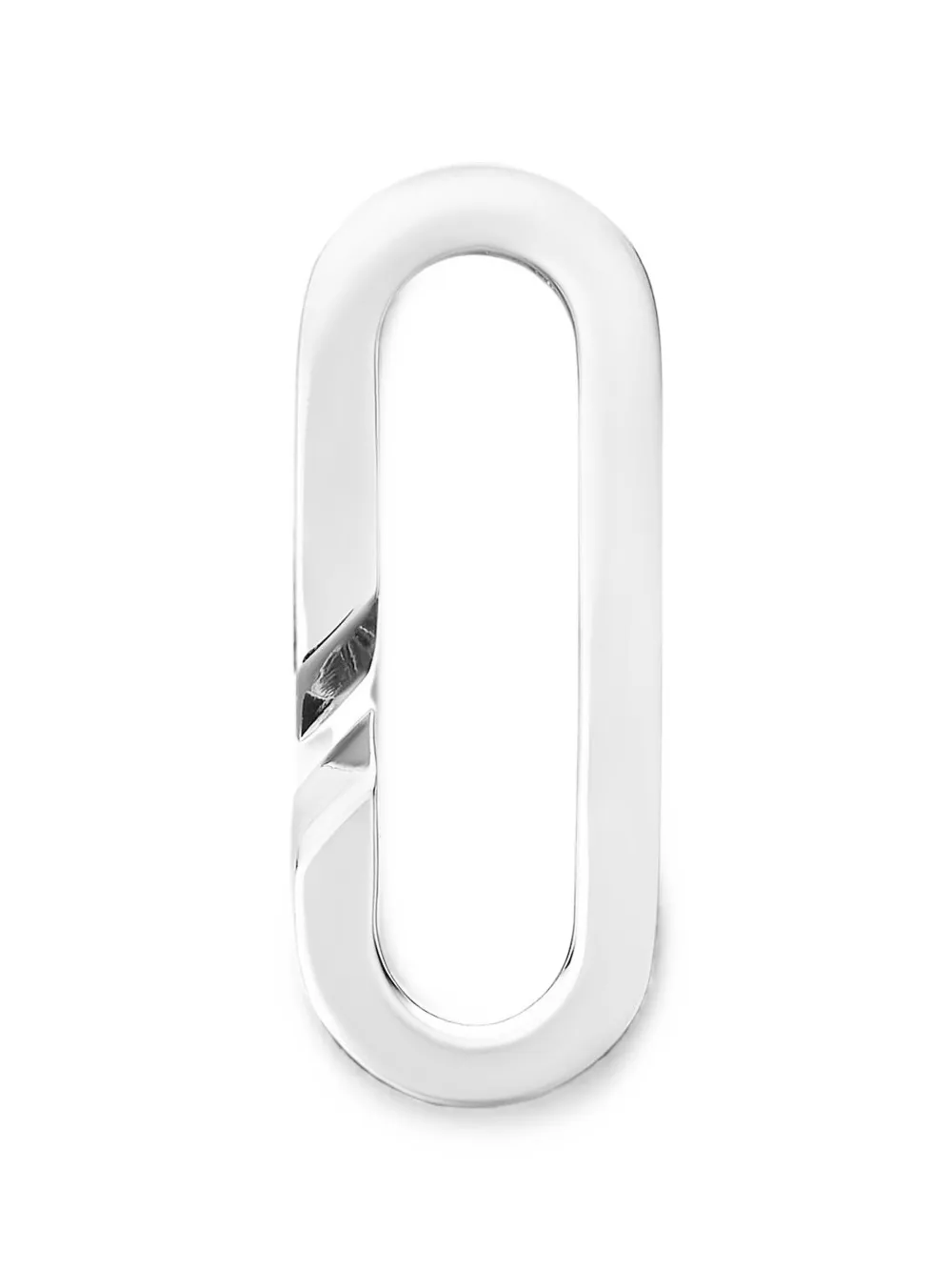 Bizzotto Gioielli open-link paperclip pendant - Silber