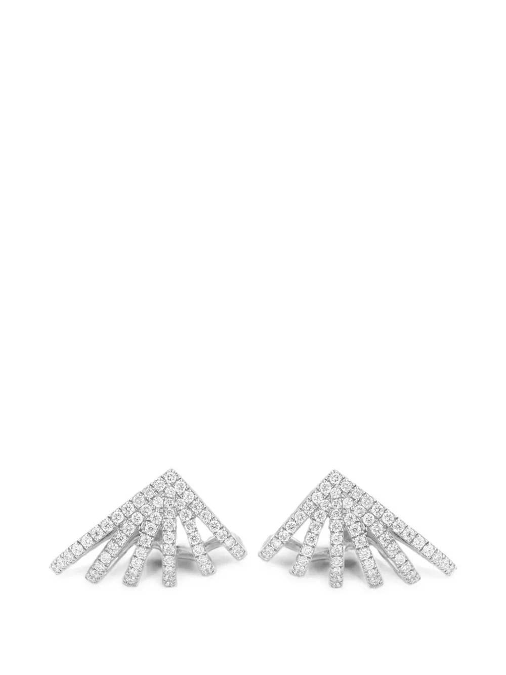 Dana Rebecca Designs Sarah Leah diamond stud earrings - Silber