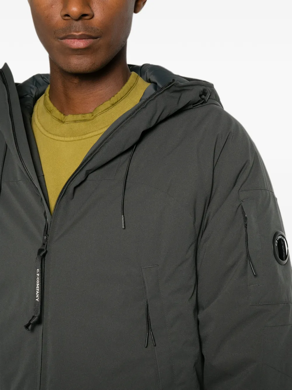 C.P. Company Jack met capuchon Grijs