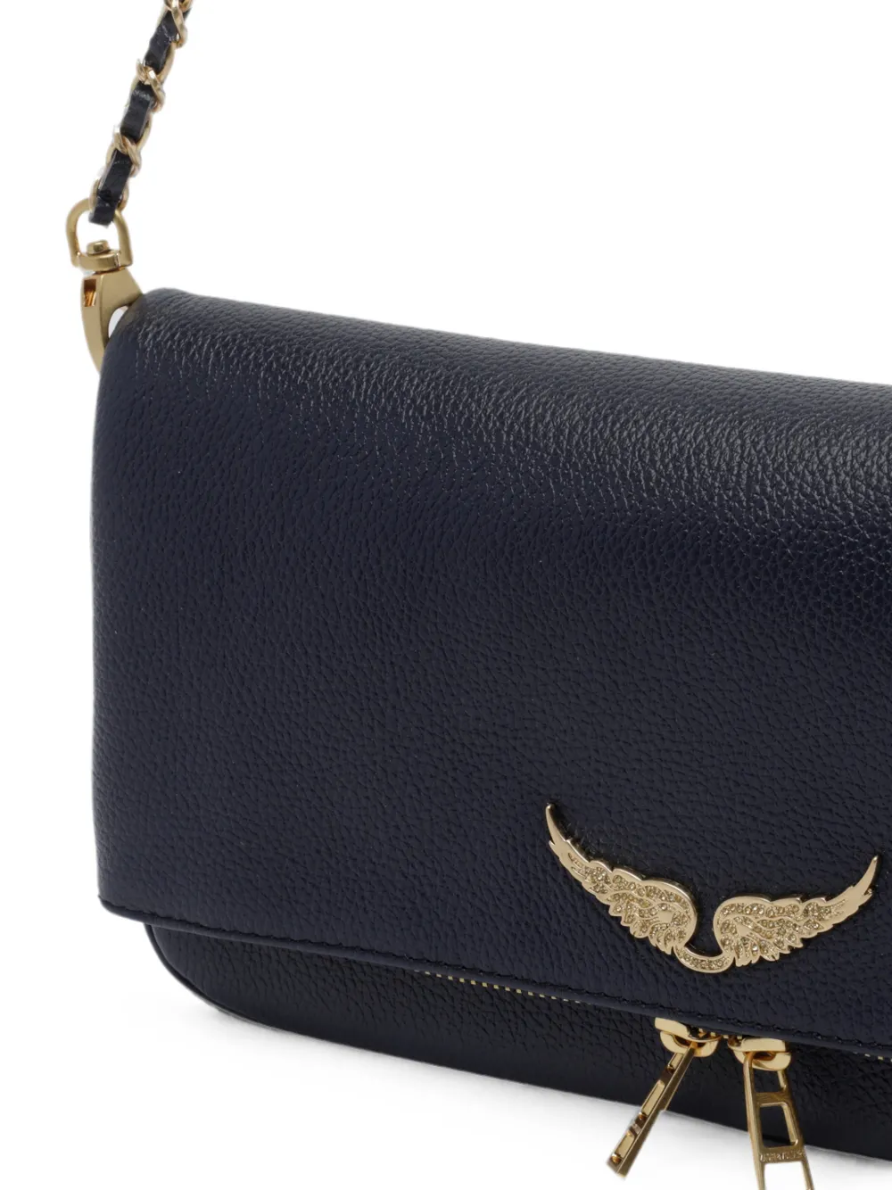 Zadig&Voltaire Rock clutch Blauw