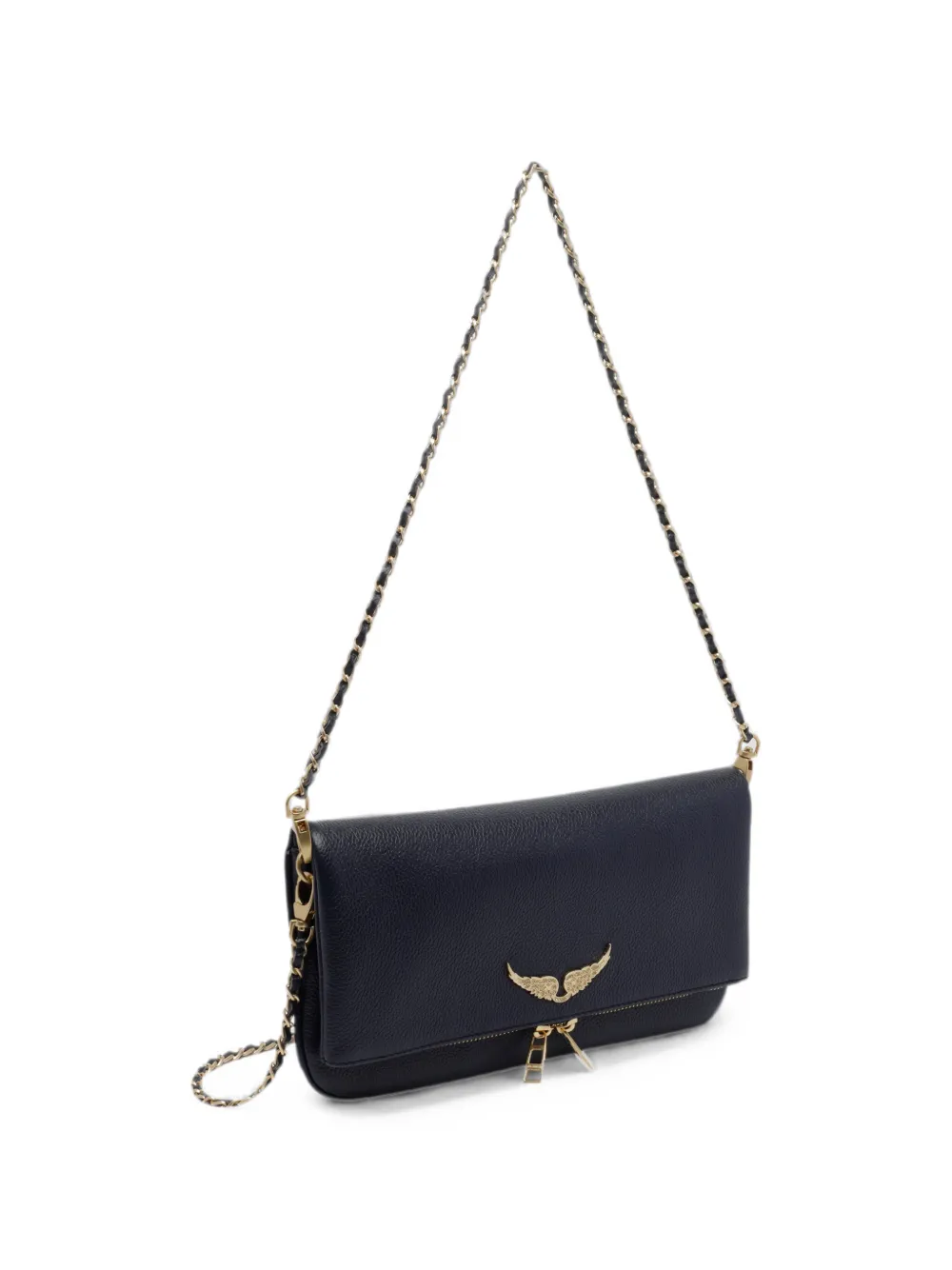 Zadig&Voltaire Rock clutch Blauw
