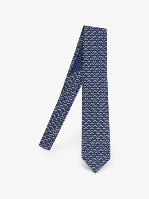 Ferragamo Tales-print silk tie