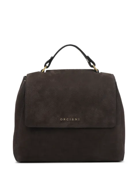 Orciani small Sveva nubuck handbag