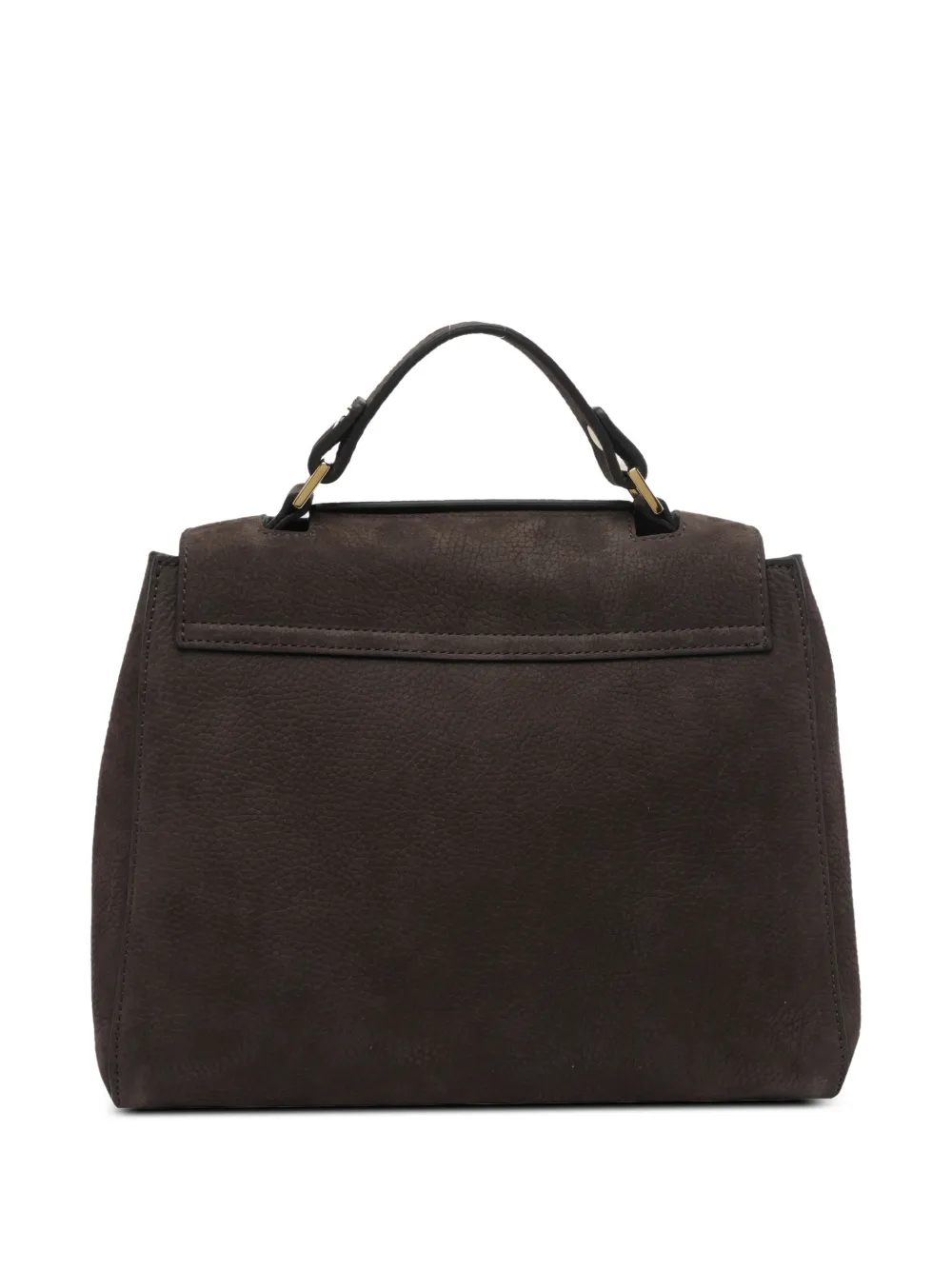 Orciani Kleine Sveva nubuck handtas Bruin