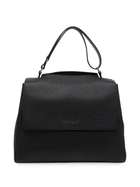 Orciani Sveva pebbled-leather tote bag