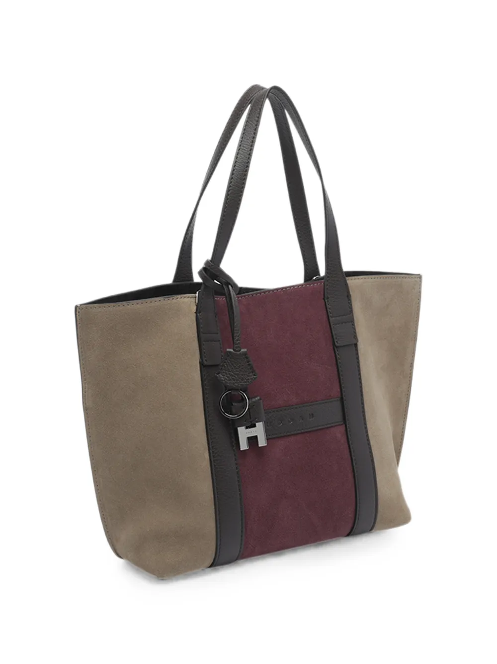 Hogan Kleine Script shopper Beige