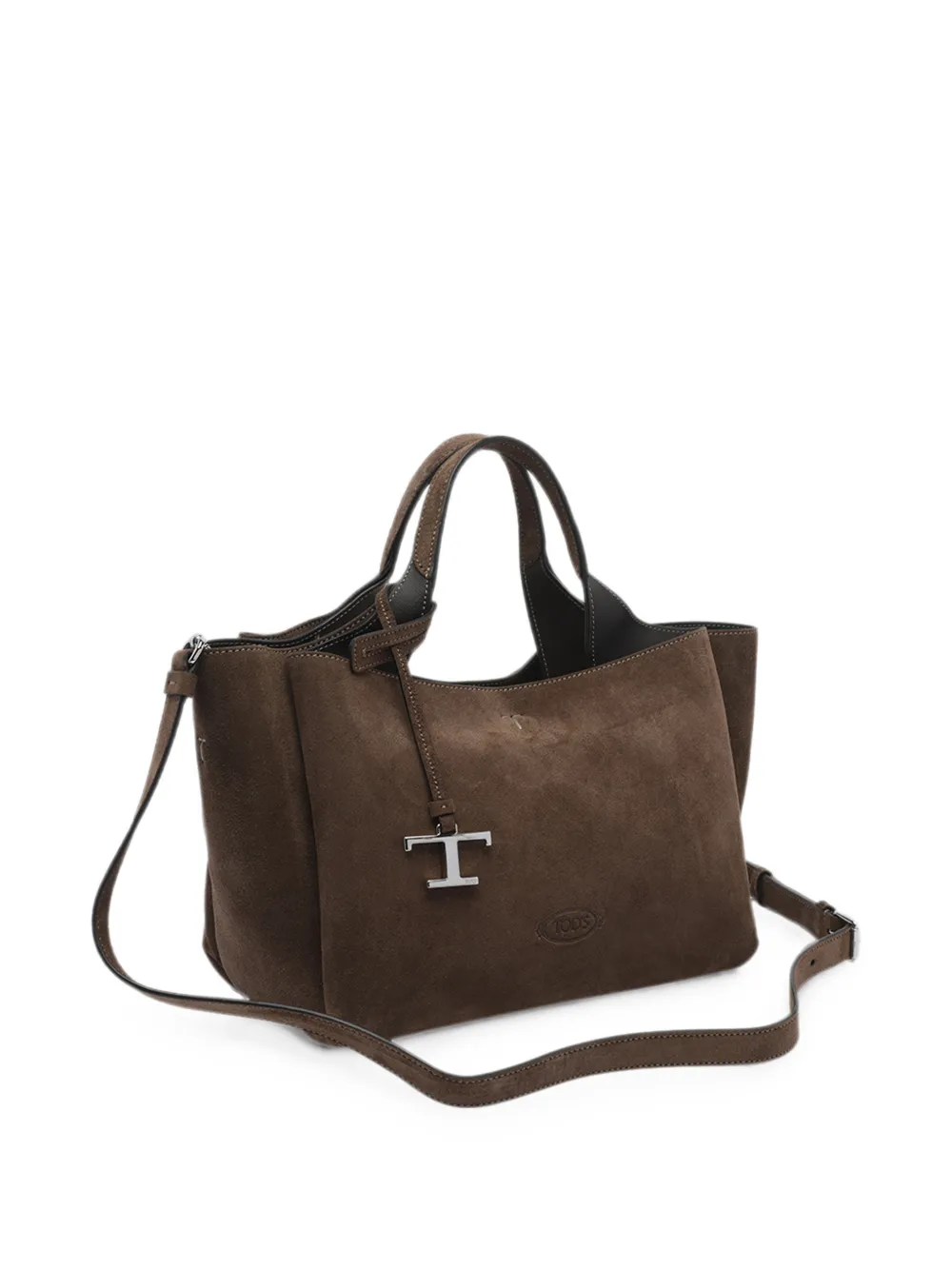 Tod's Suède mini-tas Bruin