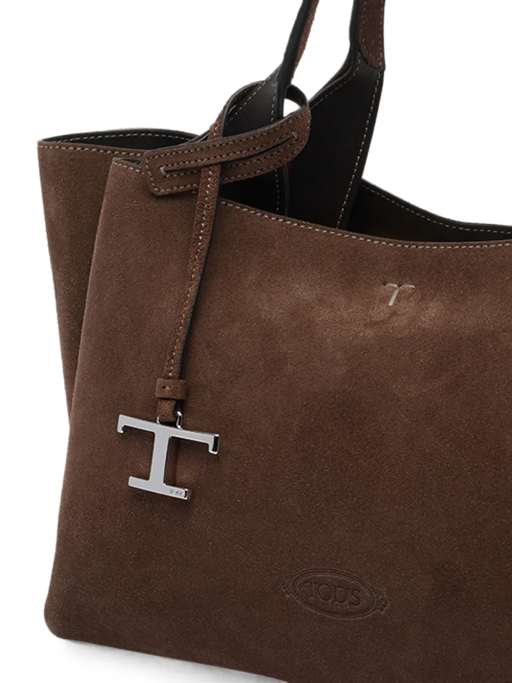 Tod's Suède mini-tas Bruin