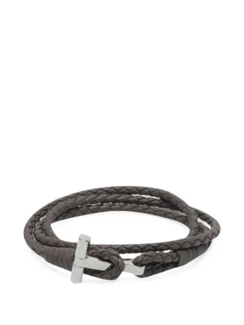 TOM FORD braided leather bracelet