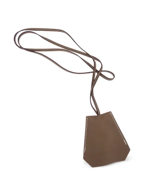 Hermès Pre-Owned collar Clochette con detalle del logo 2018