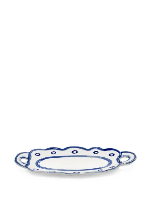 Serax Line-Up scalloped platter