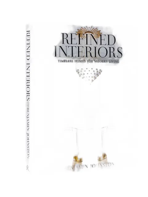 Rizzoli gilt-edged Refined Interiors book