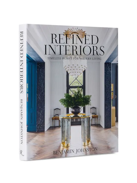 Rizzoli gilt-edged Refined Interiors book