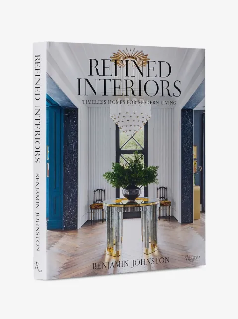 Rizzoli gilt-edged Refined Interiors book