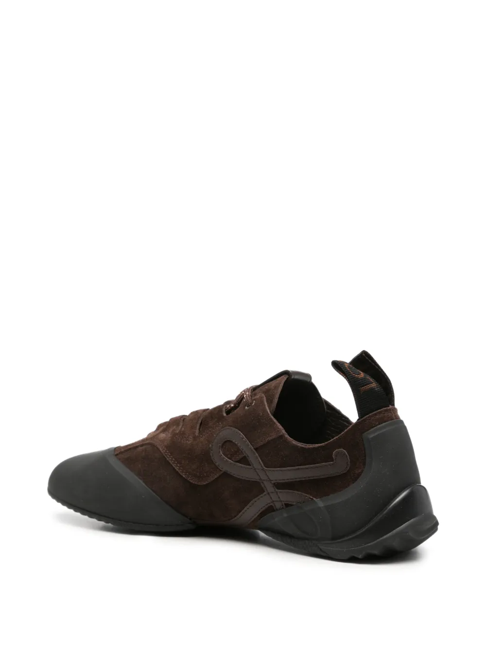 LOEWE Grip sneakers in suede calfskin and TPU Bruin