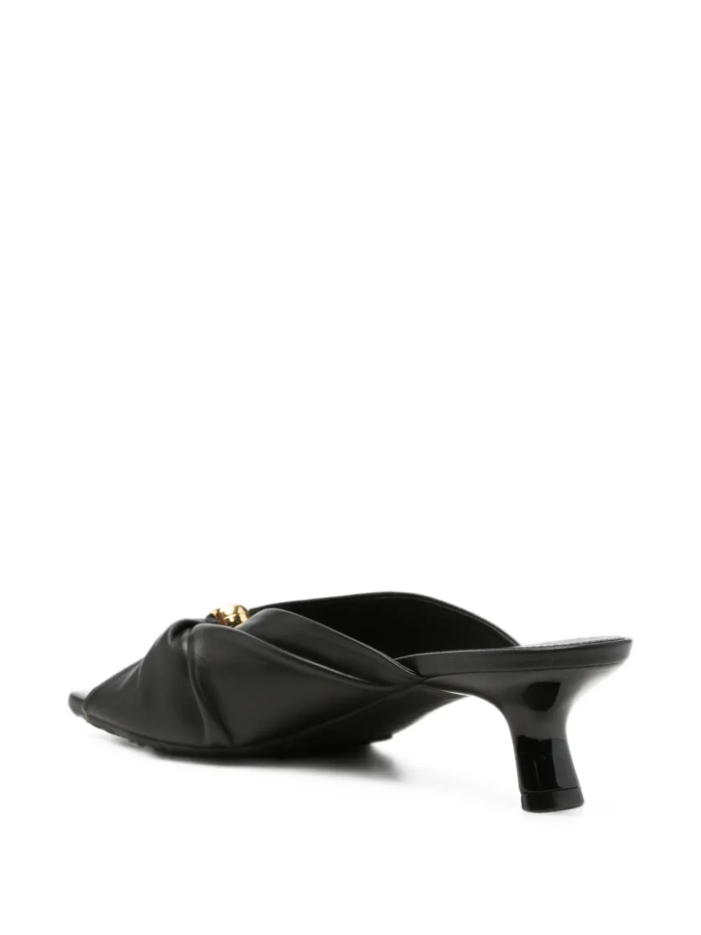 LOEWE Pebble Soft in nappa sandals Zwart
