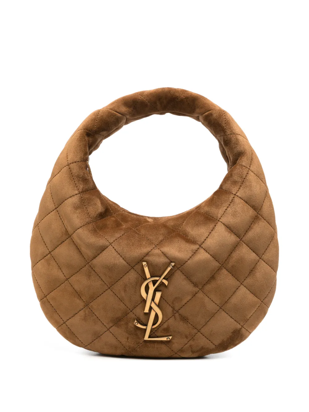 Saint Laurent Borsa a spalla Cassandre - Marrone