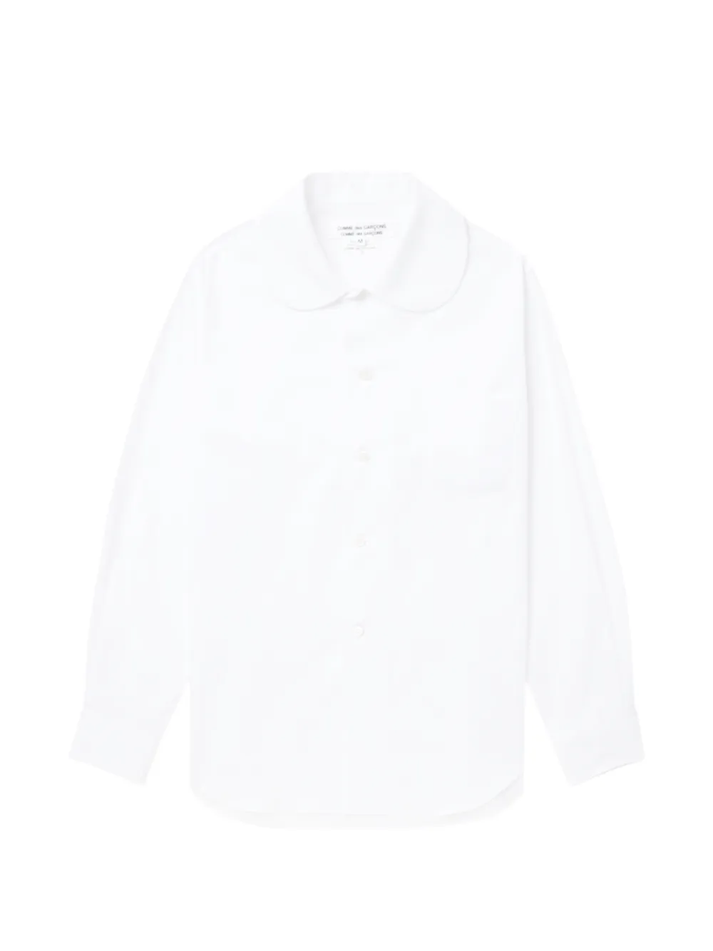 Comme Des Garçons Comme Des Garçons Peter Pan-collar shirt - Weiß