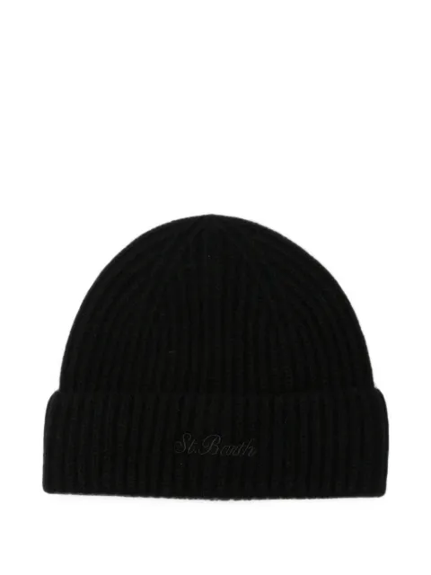 MC2 Saint Barth Wengen ribbed-knit beanie hat