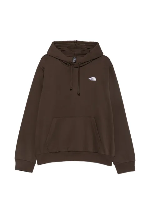 The North Face logo-embroidered hoodie