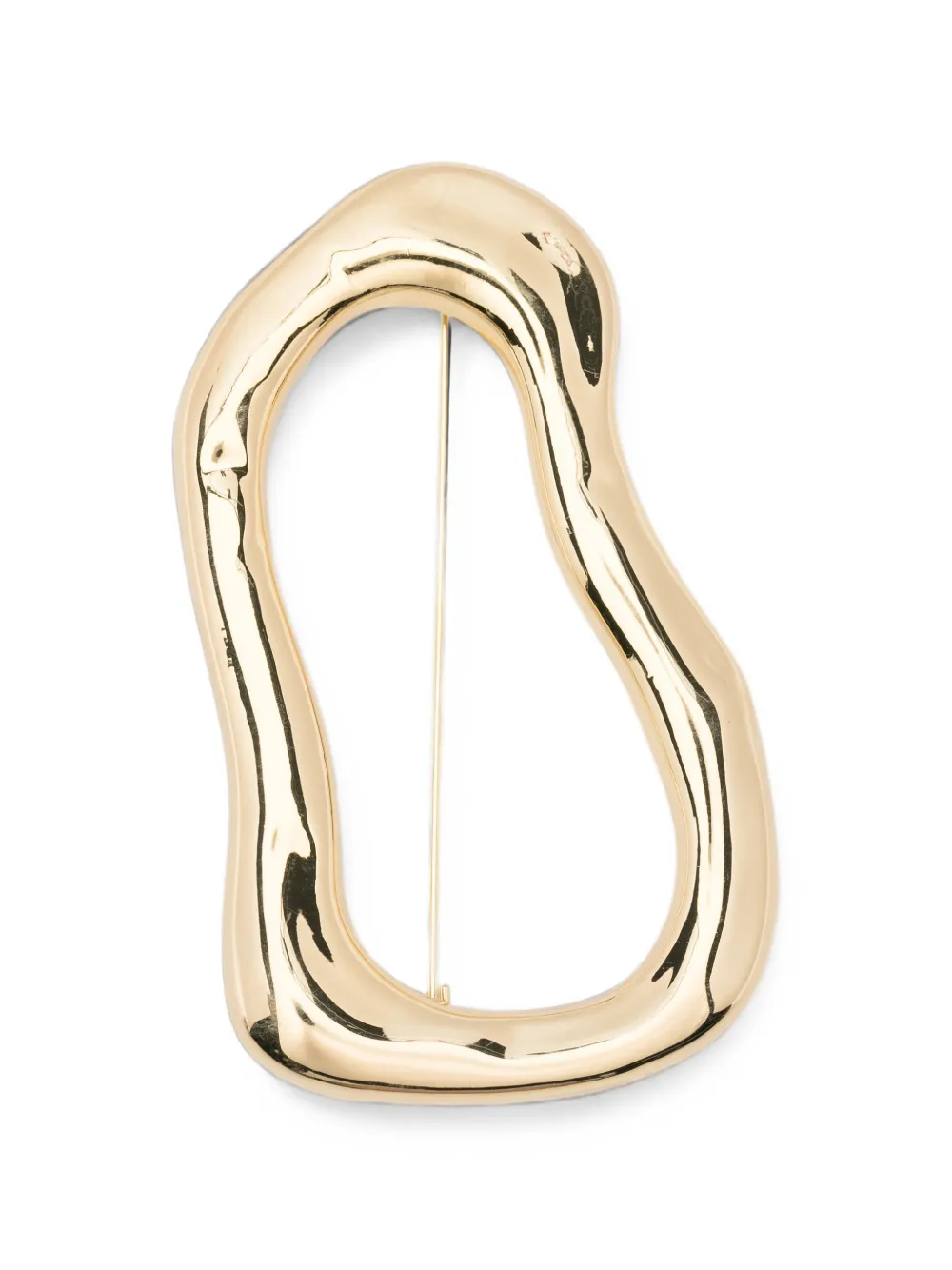 Vanisè irregular-frame brooch - Gold