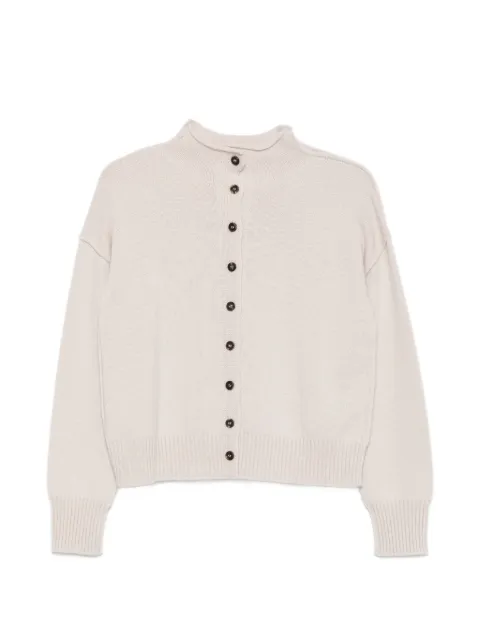 Vanisè button-up drop-shoulder cardigan