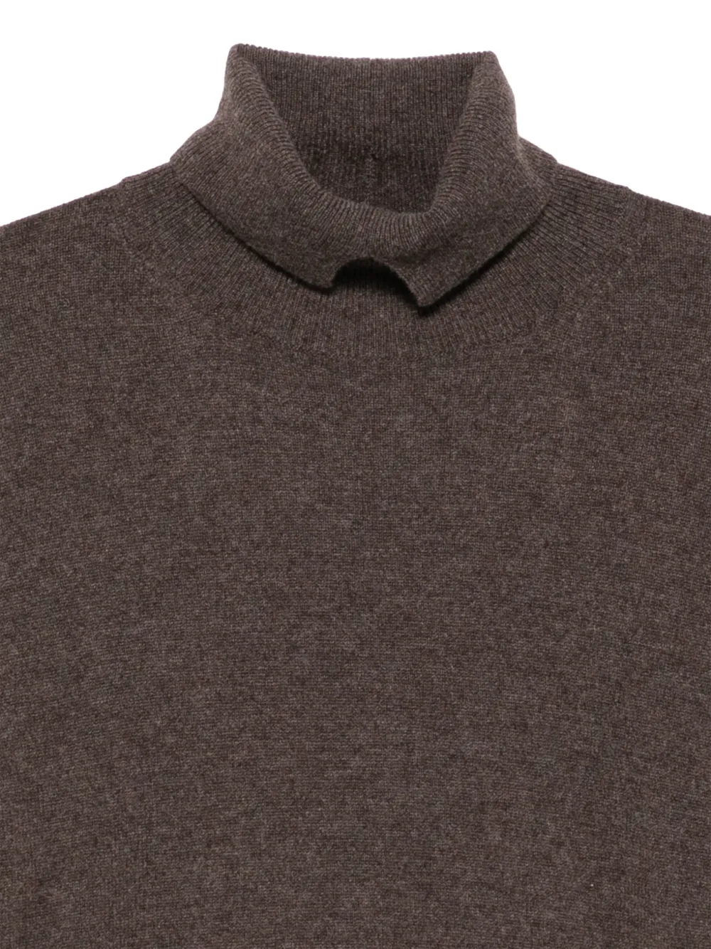 Vanisè turtleneck button-cuff sweater Bruin