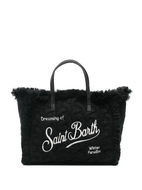 MC2 Saint Barth Colette frayed-edge tote bag