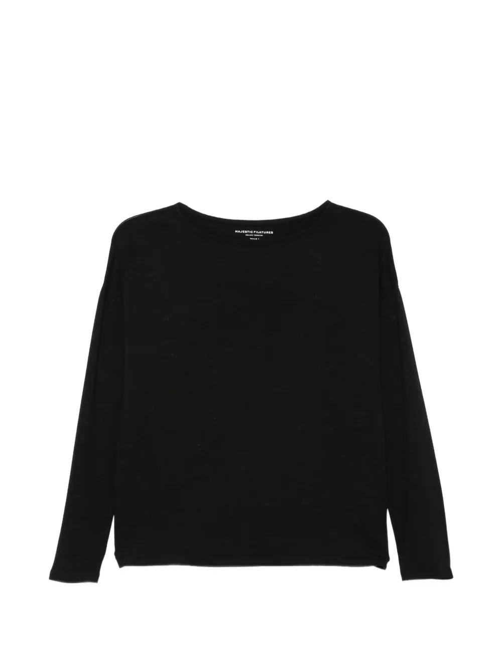Majestic Filatures boat-neck long-sleeve T-shirt
