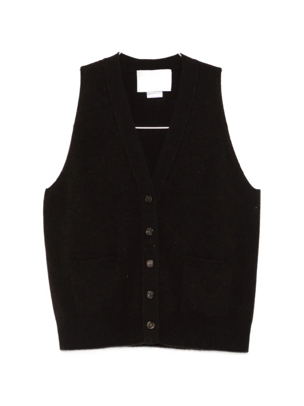 Vanisè cashmere V-neck cardigan - Braun