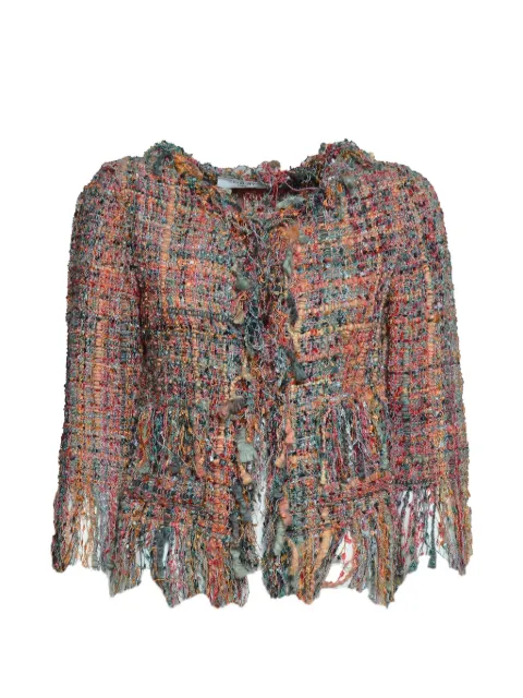 Charlott fringe-trimmed bouclé jacket