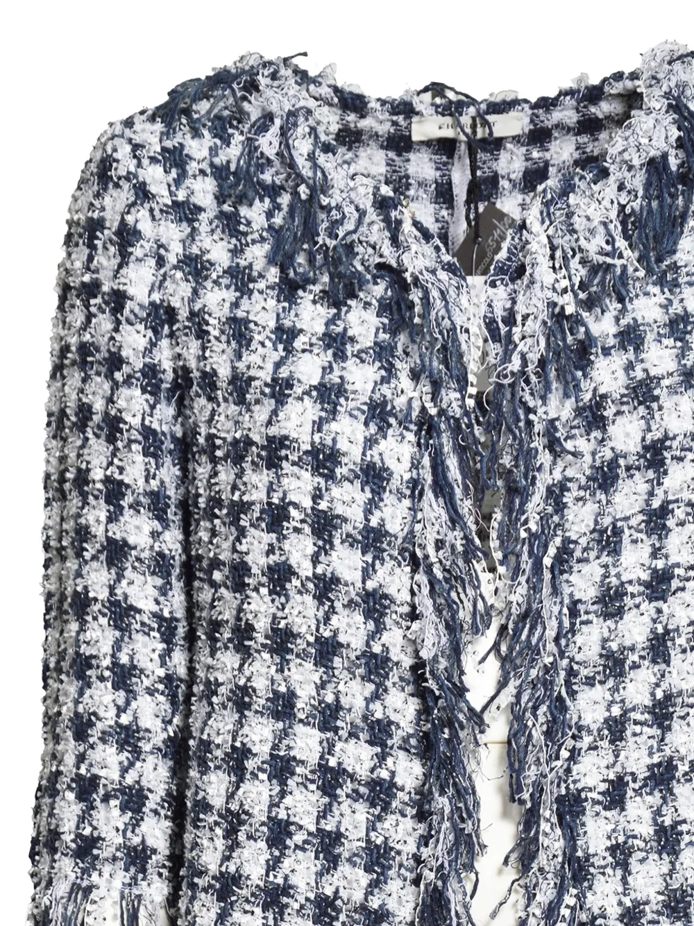 Charlott Tweed jack Blauw