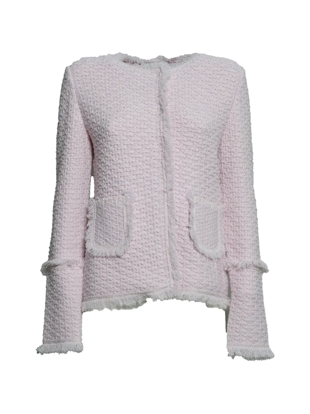 Charlott fringed bouclé jacket