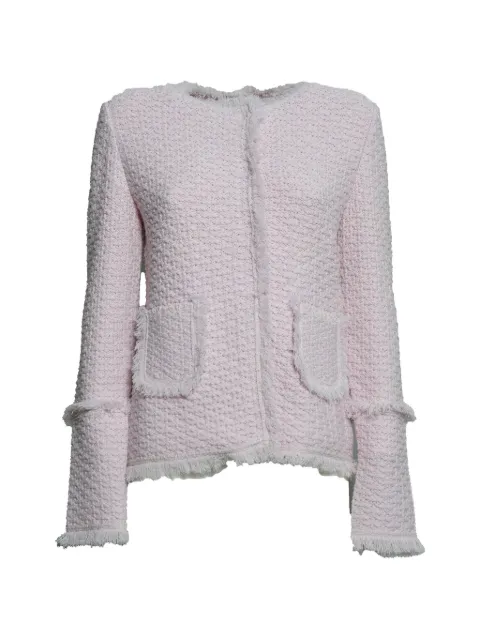 Charlott fringed bouclé jacket